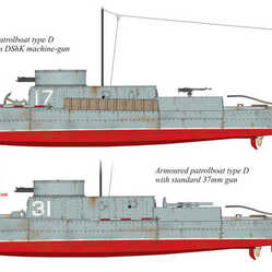 [BestPaperModels] Armoured boat type D